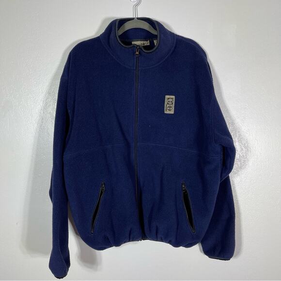 Timberland Fleece Jacket. Size XL. Navy Blue. In excellent condition! - Picture 1 of 8